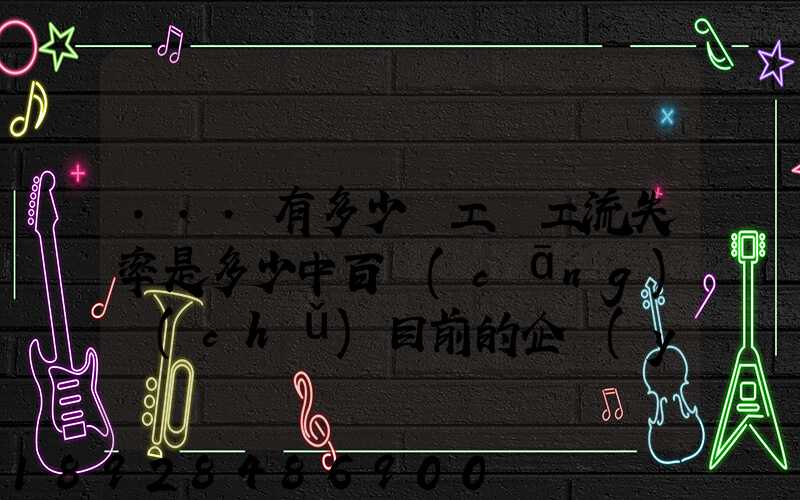 ...有多少員工員工流失率是多少中百倉(cāng)儲(chǔ)目前的企業(yè)概況怎樣