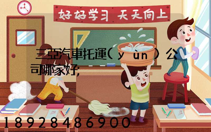 三亞汽車托運(yùn)公司哪家好