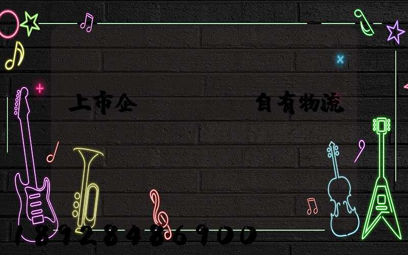 上市企業(yè)自有物流運(yùn)輸