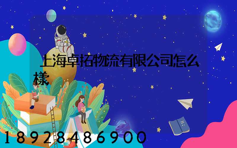 上海卓拓物流有限公司怎么樣