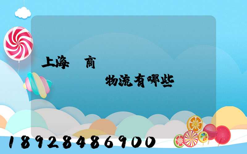 上海電商倉(cāng)儲(chǔ)物流有哪些