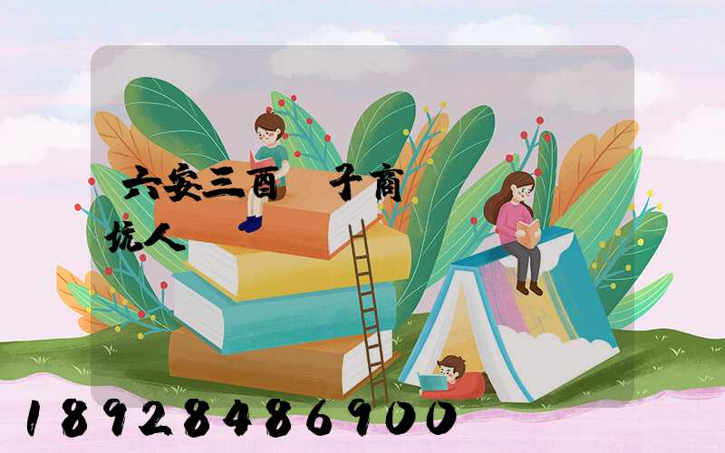 六安三酉電子商務(wù)坑人嗎