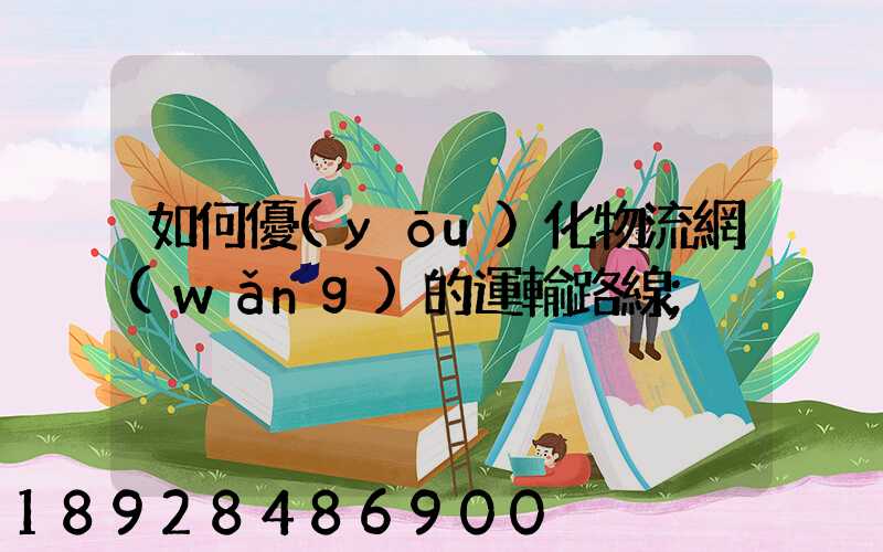 如何優(yōu)化物流網(wǎng)的運輸路線