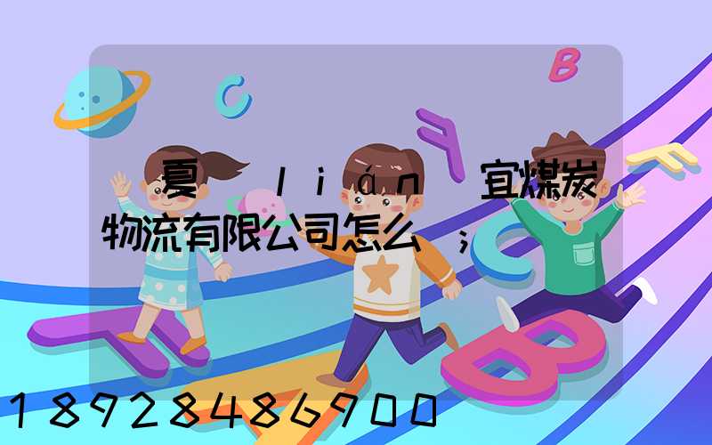 寧夏聯(lián)宜煤炭物流有限公司怎么樣
