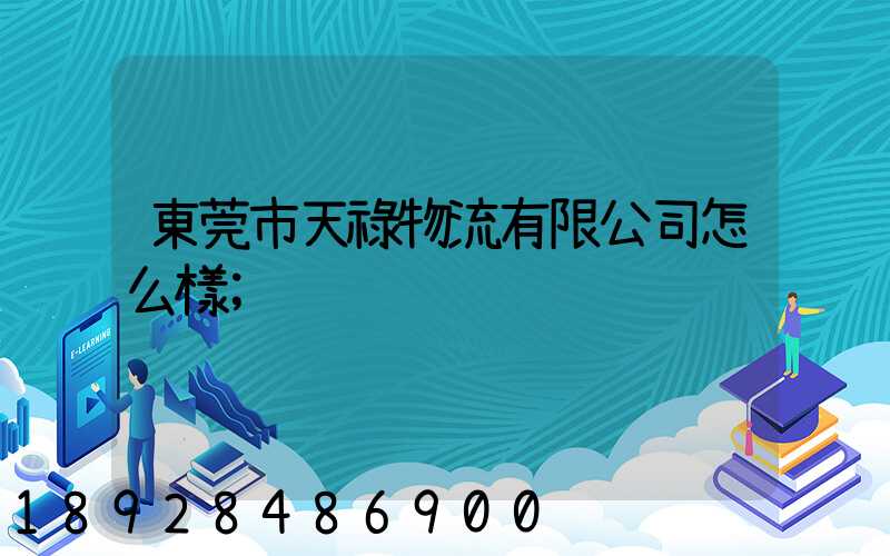 東莞市天祿物流有限公司怎么樣