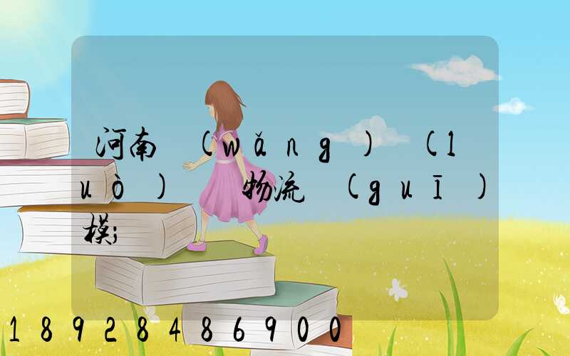 河南網(wǎng)絡(luò)運輸物流規(guī)模