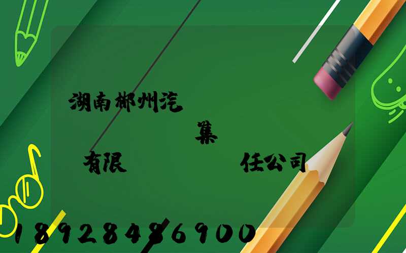 湖南郴州汽車(chē)運(yùn)輸集團(tuán)有限責(zé)任公司電話是多少