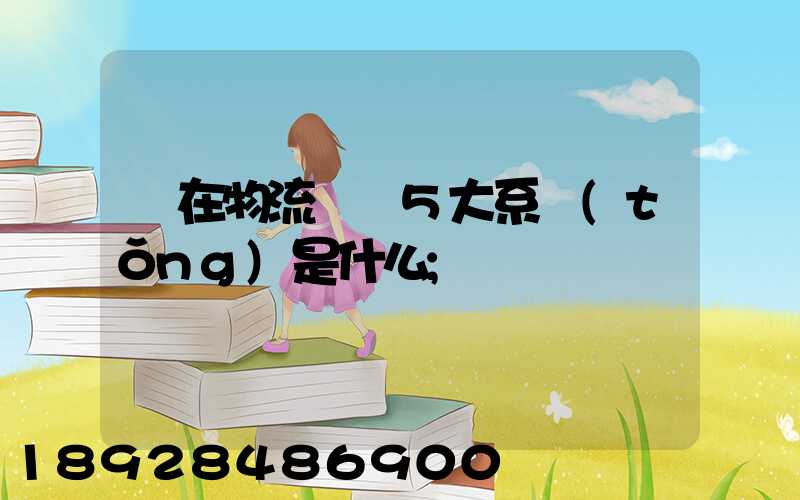 現在物流運輸5大系統(tǒng)是什么