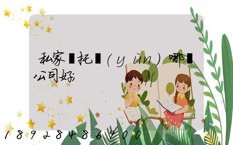 私家車托運(yùn)哪個公司好